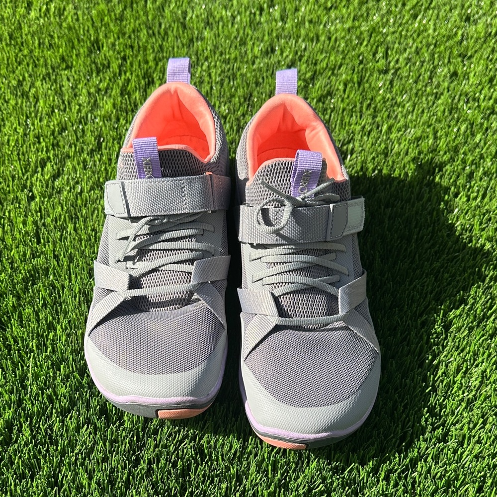 XERO SHOSE Women's Athletic Shoes in Gray and Pink
